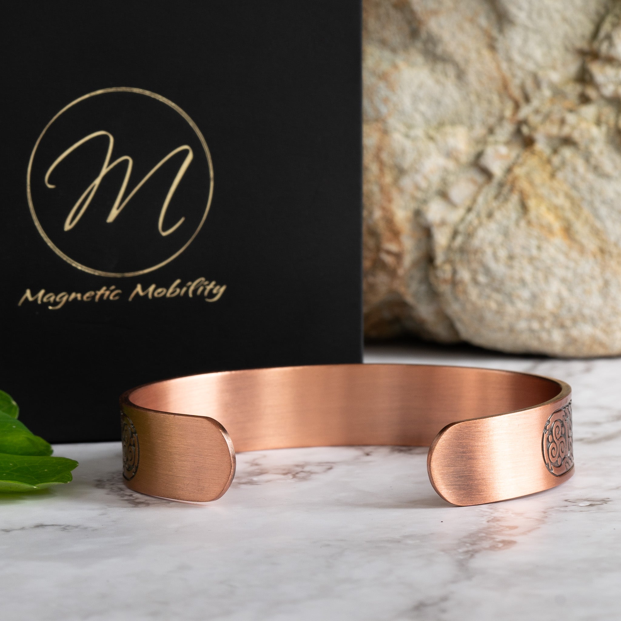Magnetic Mobility Claddagh Ireland Copper Magnetic Bracelet